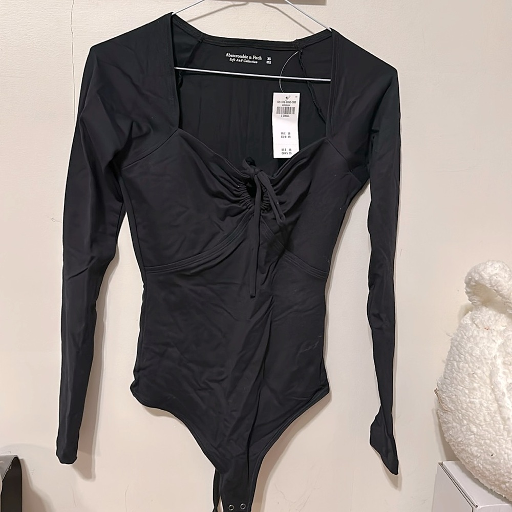 Abercrombie Soft Collection tie bodysuit